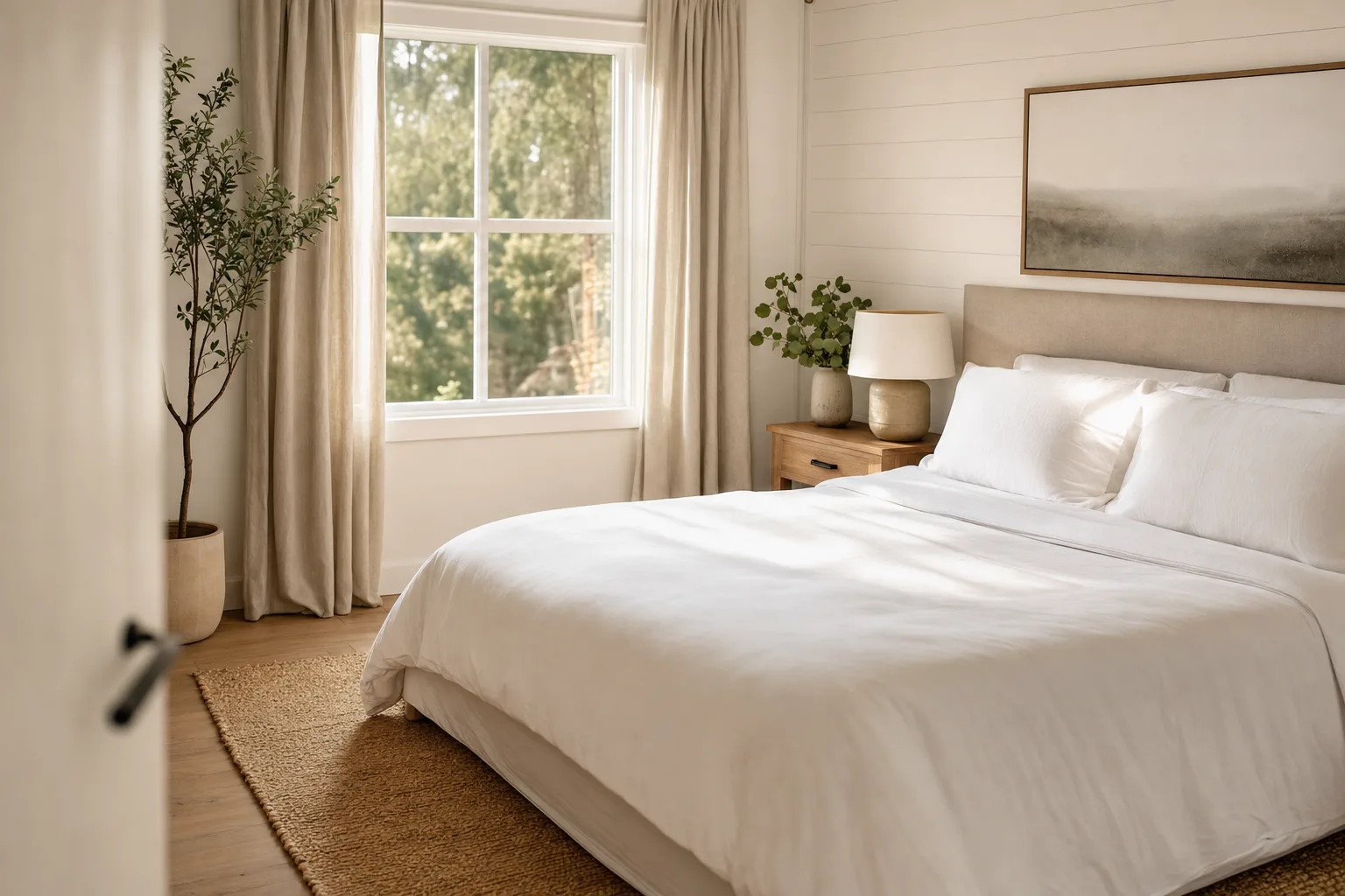Chambre apaisée