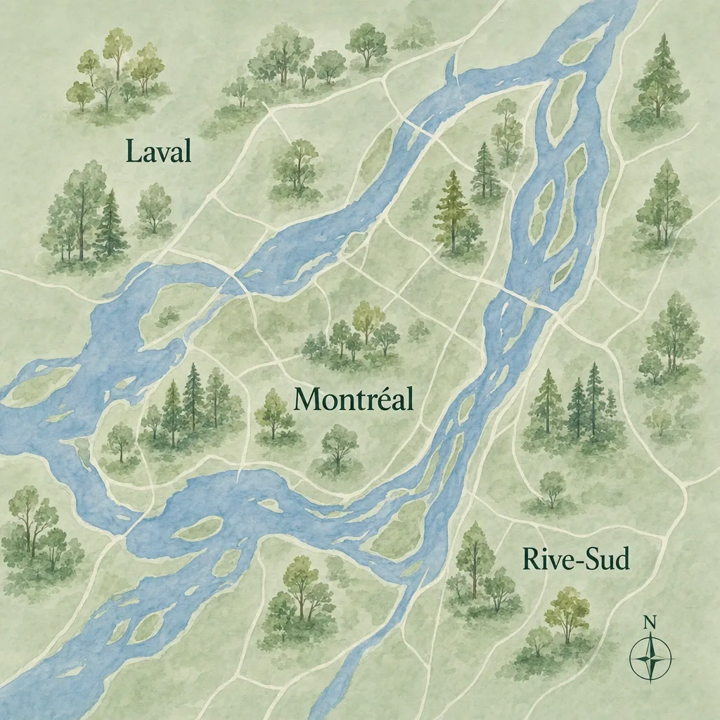 Carte de territoire